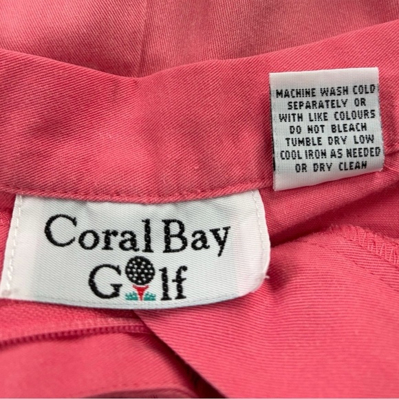 Coral Bay Golf Pink Women's Shorts Size 14 - Picture 5 of 7